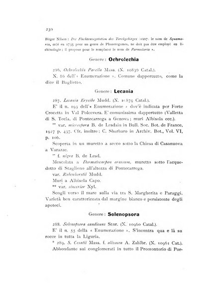 Archivio botanico per la sistematica, fitogeografia e genetica