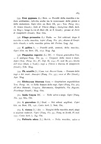 Archivio botanico per la sistematica, fitogeografia e genetica