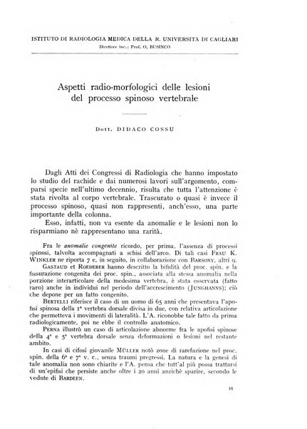 Annali di radiologia diagnostica