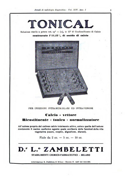 Annali di radiologia diagnostica