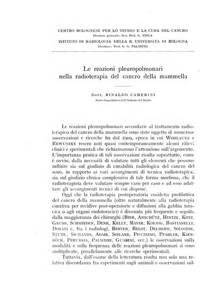 Annali di radiologia diagnostica