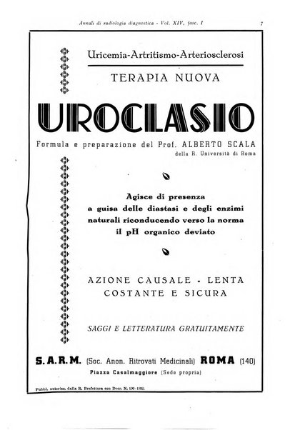 Annali di radiologia diagnostica