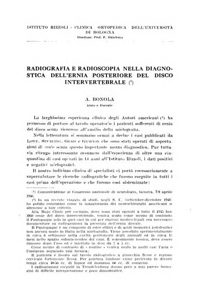 Annali di radiologia diagnostica