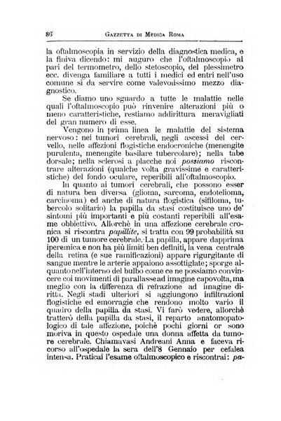 Gazzetta medica Malpighi