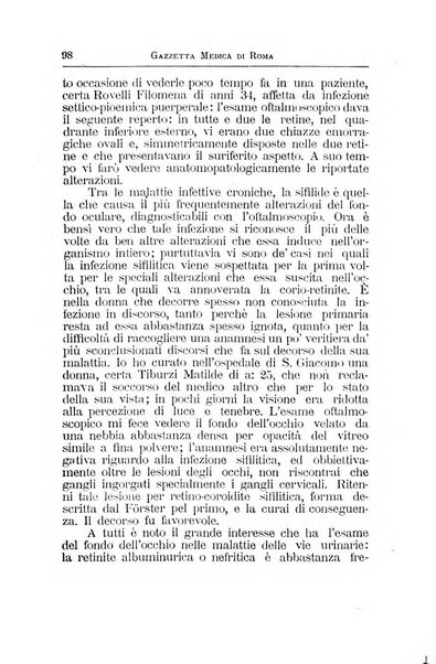 Gazzetta medica Malpighi