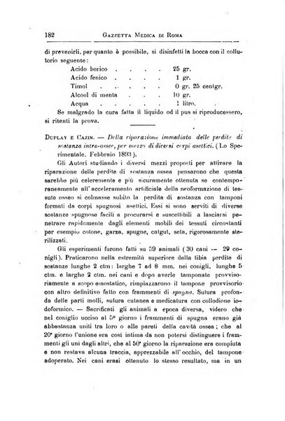 Gazzetta medica Malpighi