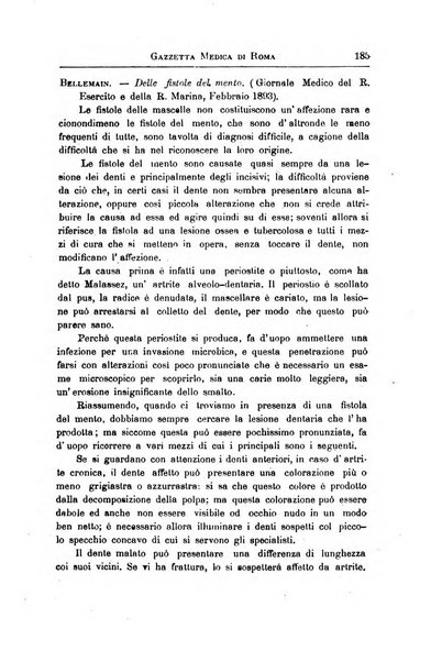 Gazzetta medica Malpighi