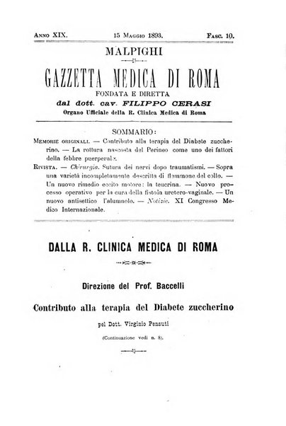 Gazzetta medica Malpighi