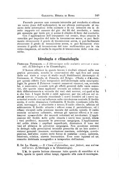 Gazzetta medica Malpighi