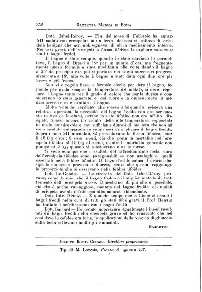 Gazzetta medica Malpighi