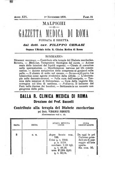 Gazzetta medica Malpighi