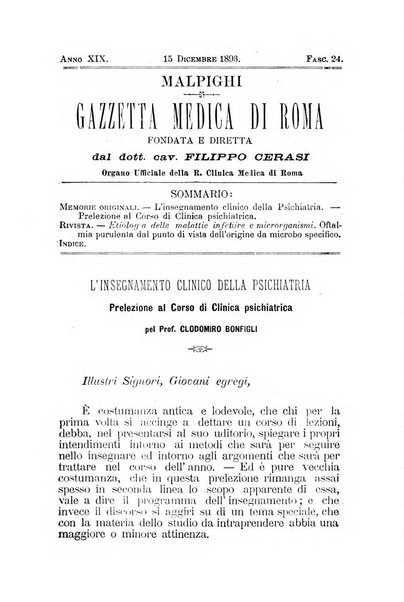 Gazzetta medica Malpighi