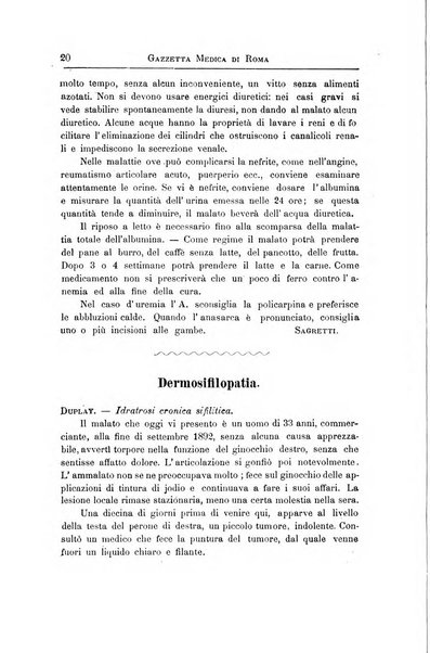 Gazzetta medica Malpighi