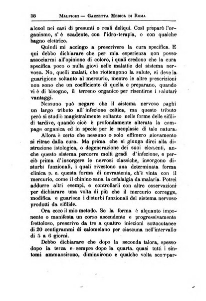 Gazzetta medica Malpighi