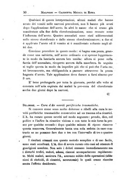 Gazzetta medica Malpighi