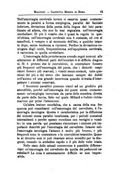 Gazzetta medica Malpighi