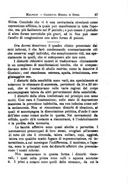 Gazzetta medica Malpighi