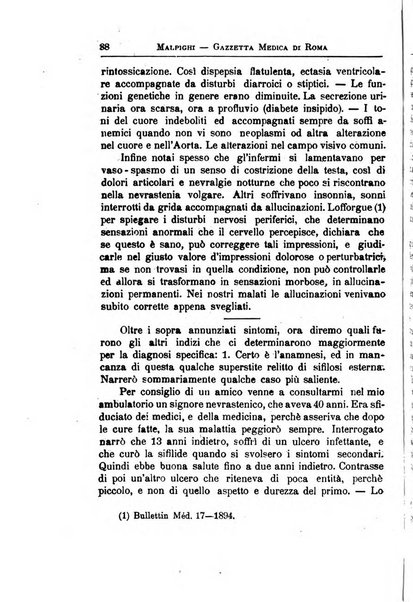 Gazzetta medica Malpighi