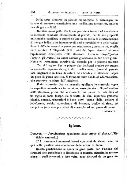 Gazzetta medica Malpighi