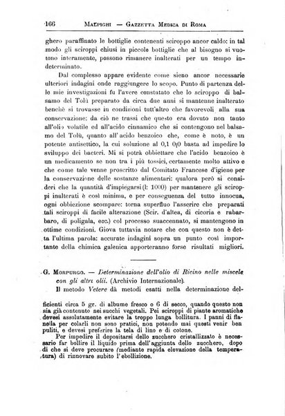 Gazzetta medica Malpighi