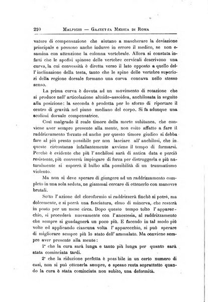 Gazzetta medica Malpighi