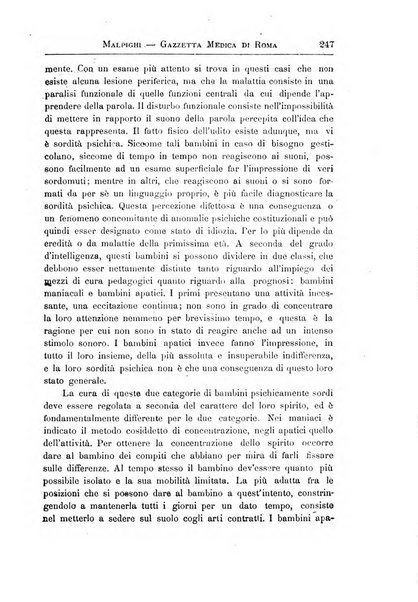 Gazzetta medica Malpighi