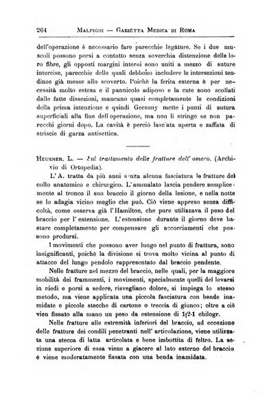 Gazzetta medica Malpighi