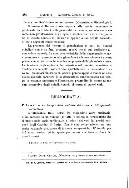 Gazzetta medica Malpighi