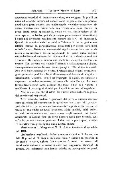 Gazzetta medica Malpighi