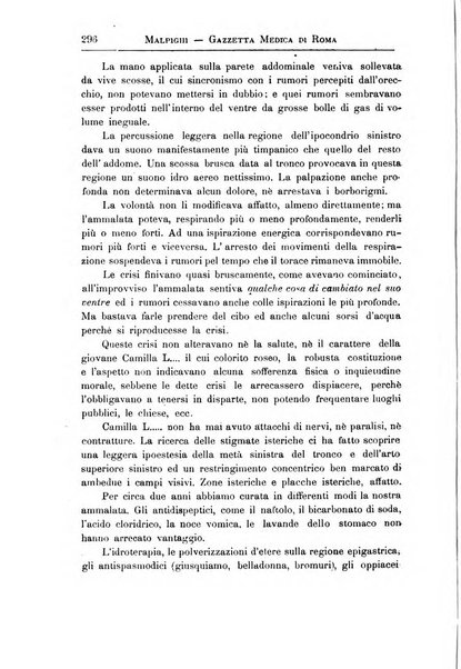 Gazzetta medica Malpighi