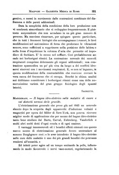 Gazzetta medica Malpighi