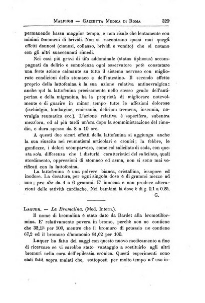 Gazzetta medica Malpighi