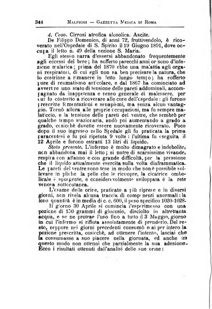 Gazzetta medica Malpighi