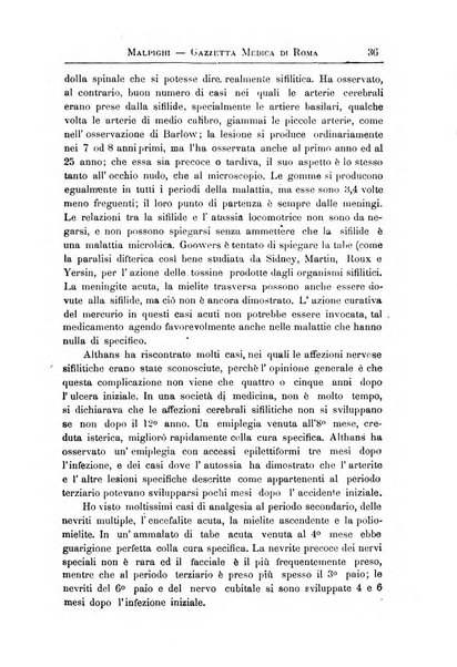 Gazzetta medica Malpighi