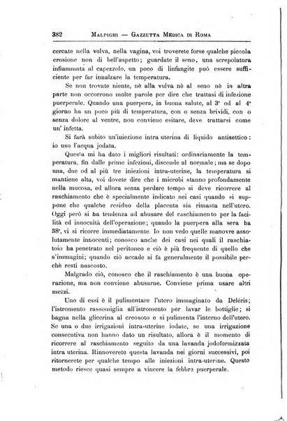 Gazzetta medica Malpighi