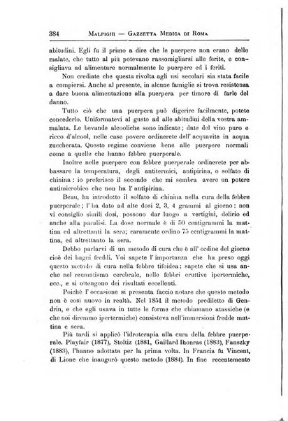 Gazzetta medica Malpighi