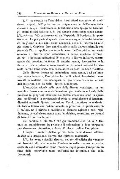 Gazzetta medica Malpighi