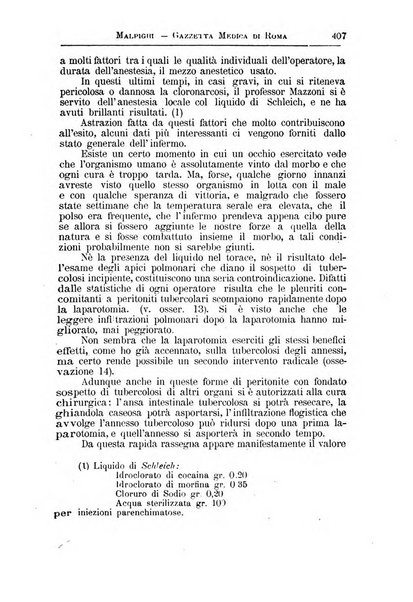 Gazzetta medica Malpighi