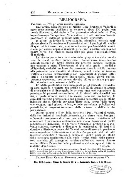 Gazzetta medica Malpighi