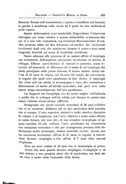 Gazzetta medica Malpighi