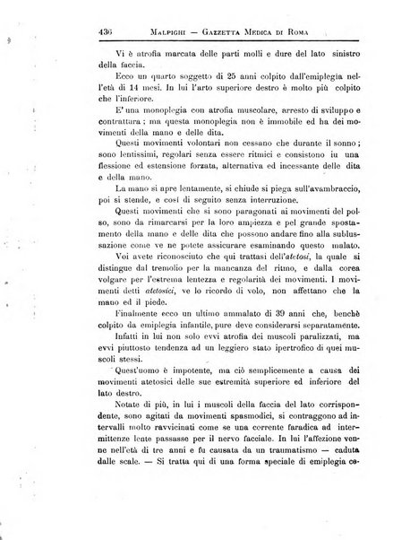 Gazzetta medica Malpighi