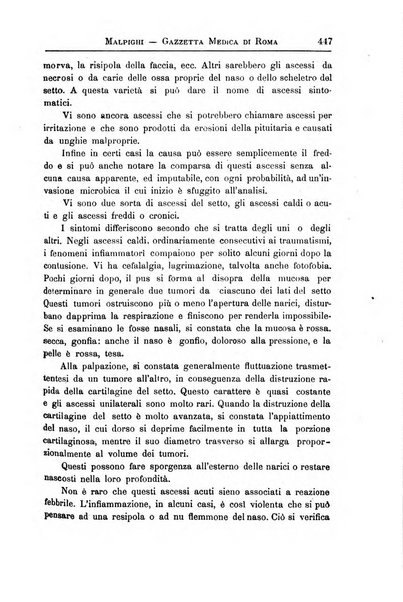 Gazzetta medica Malpighi