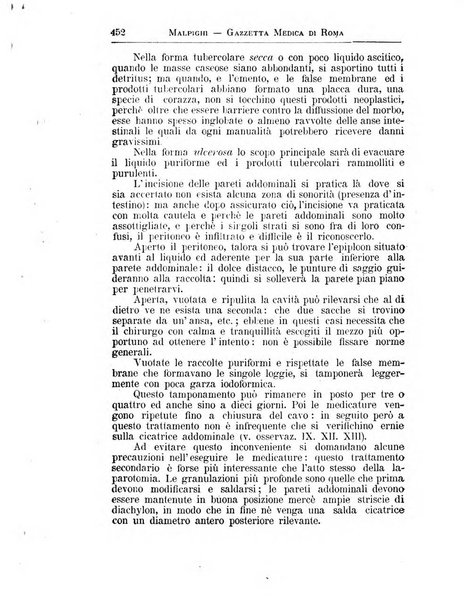 Gazzetta medica Malpighi