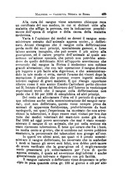 Gazzetta medica Malpighi