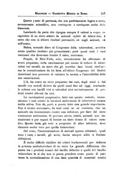 Gazzetta medica Malpighi