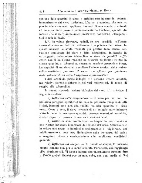 Gazzetta medica Malpighi