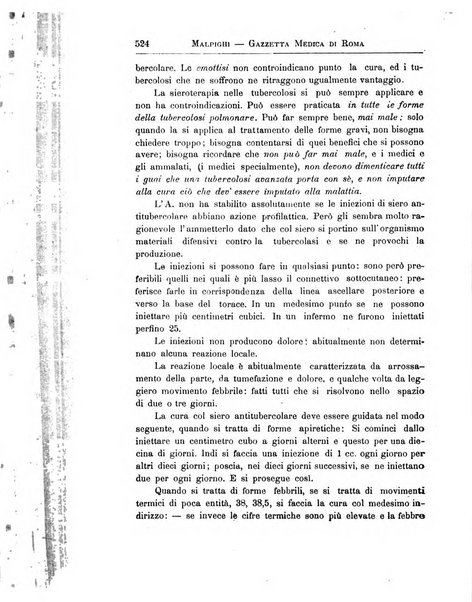 Gazzetta medica Malpighi