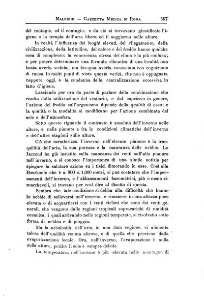 Gazzetta medica Malpighi