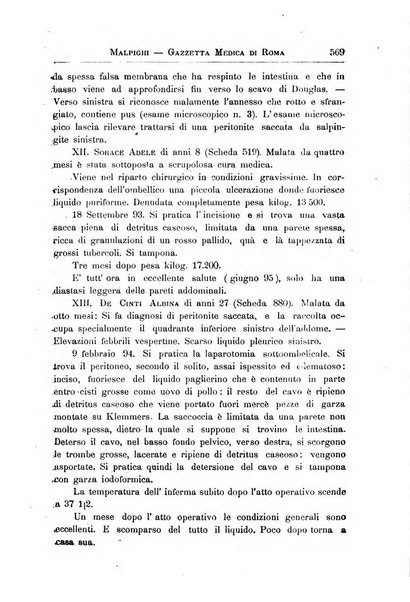 Gazzetta medica Malpighi