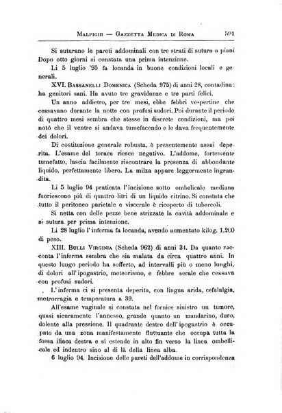 Gazzetta medica Malpighi